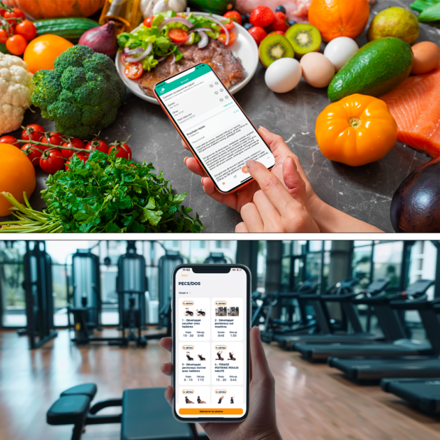 plan nutritionnel suivi entrainement application mobile